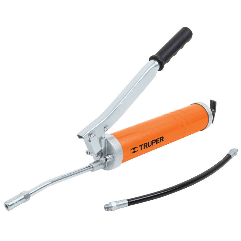 Inyector De Grasa 14 oz 10,000 PSI Con Extencion Rigida Y Flexible Truper
